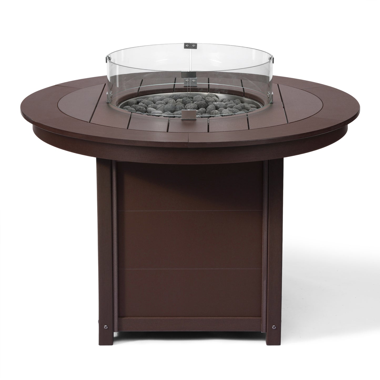 Sedona Round 47" Dining Fire Pit Table