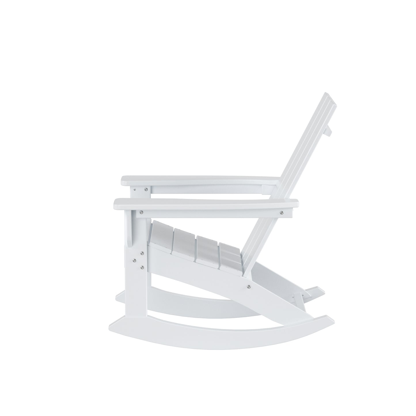Malibu Modern All-Weather Outdoor Rocking Adirondack Chair
