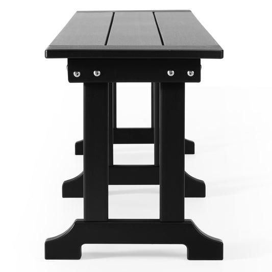 Tuscany All-Weather Outdoor 65" Trestle Dining Bench