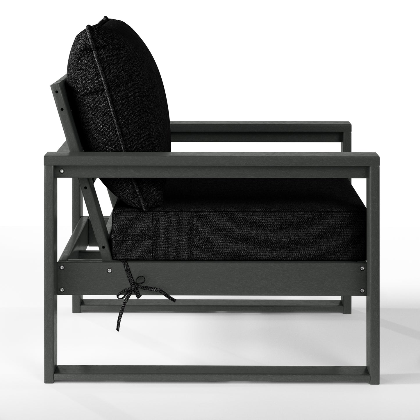 Signature All-Weather Outdoor Modular Patio Deep Seating Club Arm Chair