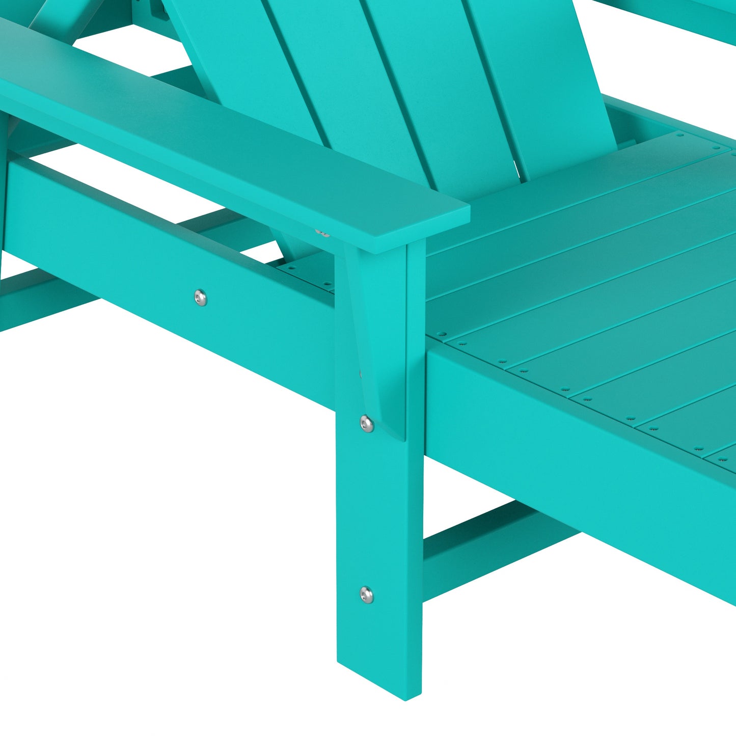 Chatham All-Weather Outdoor Adirondack Reclining Sun Lounger With Arms Rests & Wheels