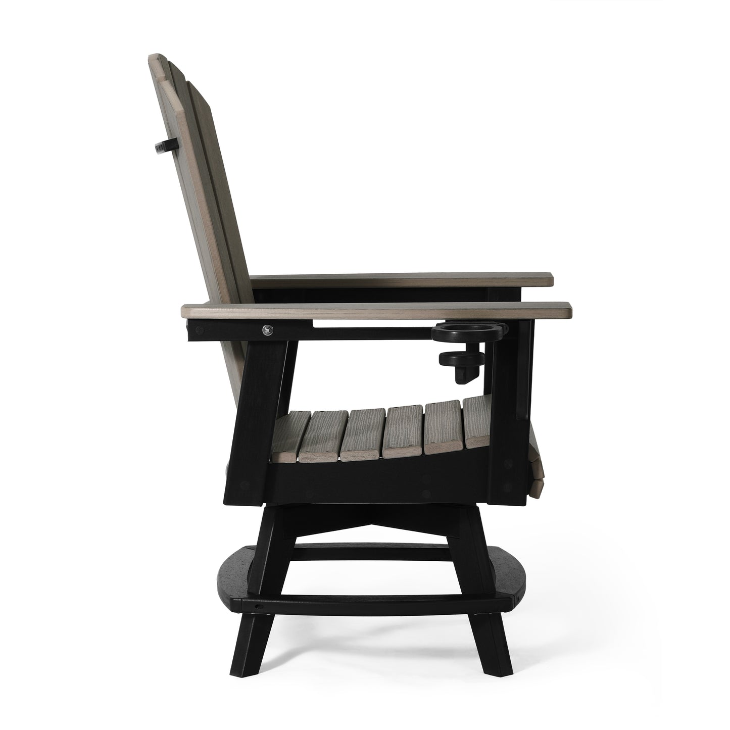 Heritage Ridge Adirondack Swivel Dining Chair With Cup Holder