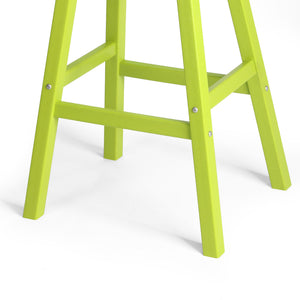 Stockholm All-Weather Outdoor Saddle Bar Stool (29" Height)