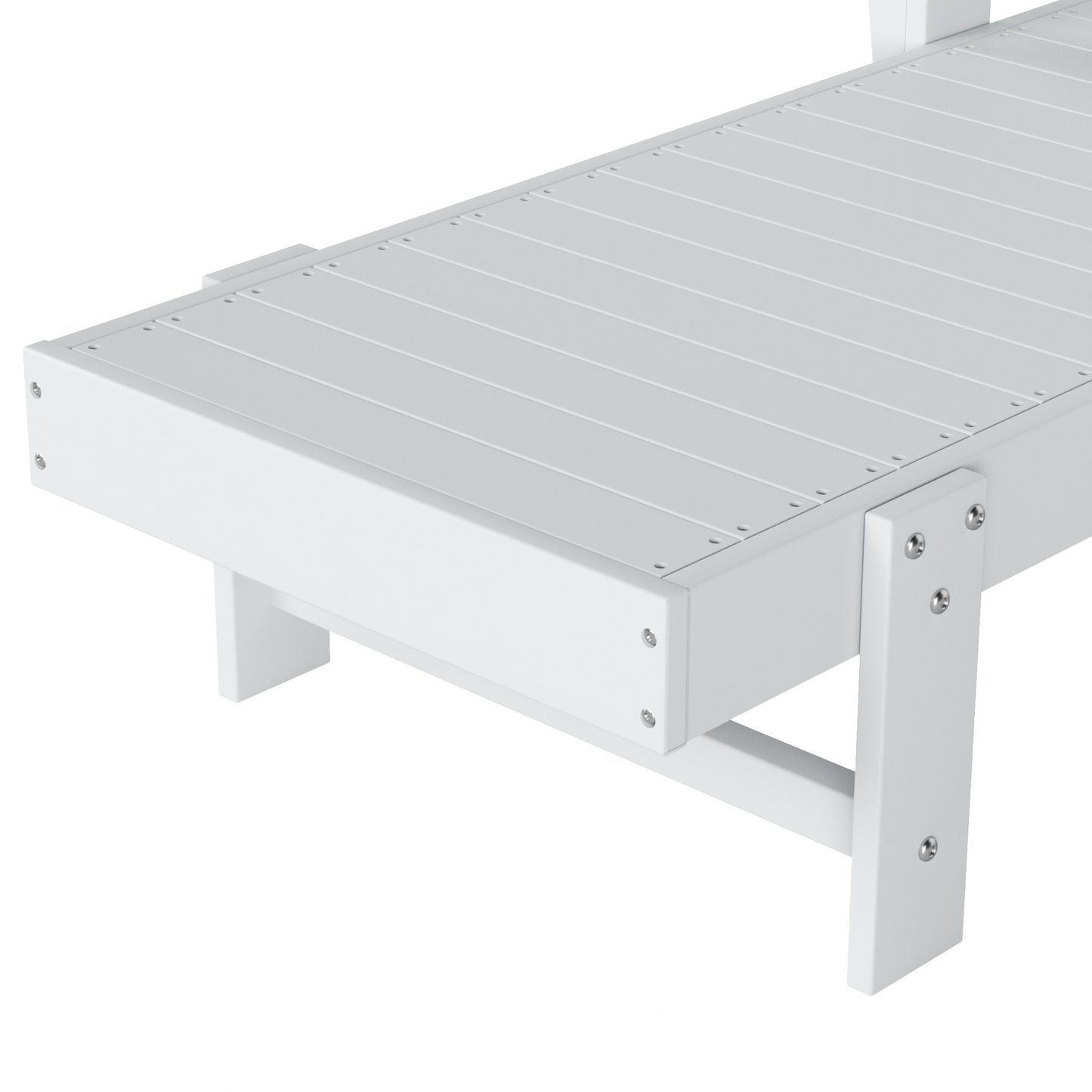 Westport Classic All-Weather Outdoor Adirondack Reclining Sun Lounger With Arms Rests