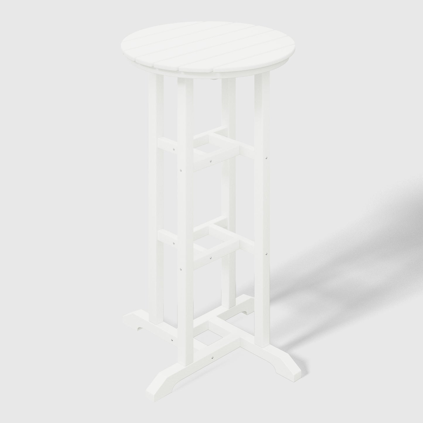 Stockholm All-Weather Outdoor Round Bar Bistro Table (42" Height)