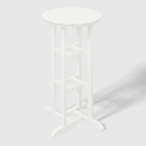 Stockholm All-Weather Outdoor Round Bar Bistro Table (42" Height)