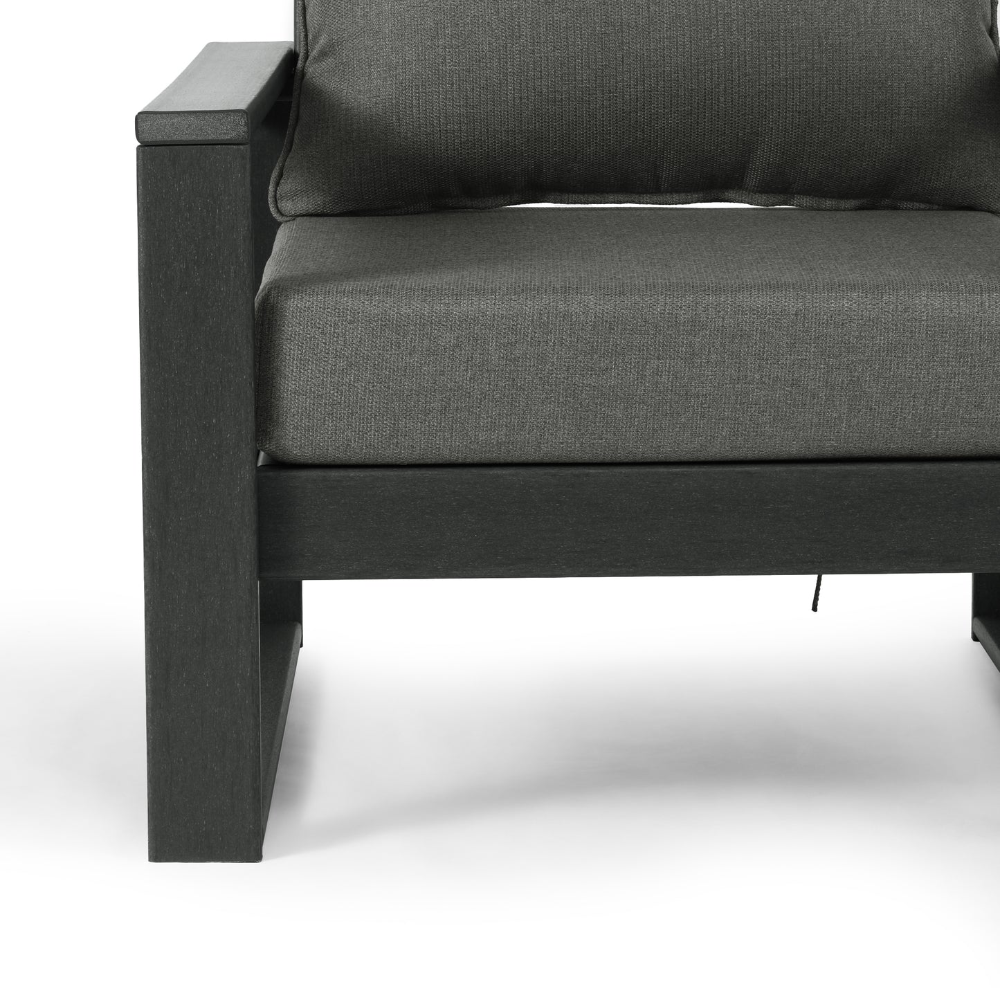 Signature All-Weather Outdoor Modular Patio Deep Seating Club Arm Chair