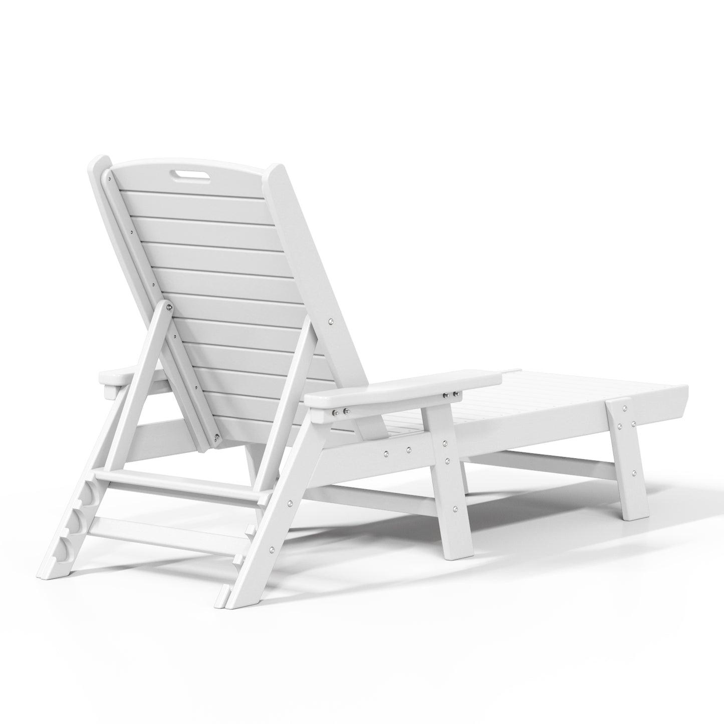 Santa Monica All-Weather Outdoor Reclining Sun Lounger with Arm Rests