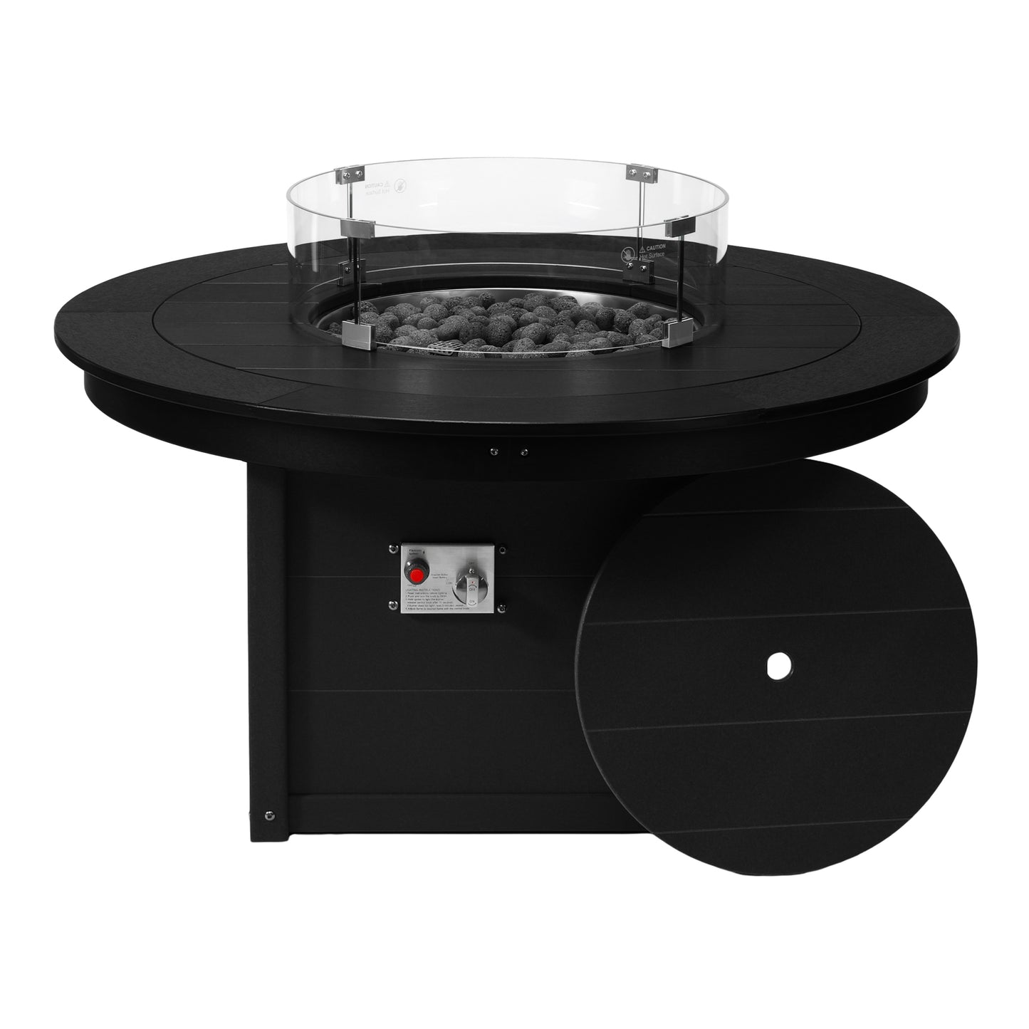 Sedona Round 47" Fire Pit Table