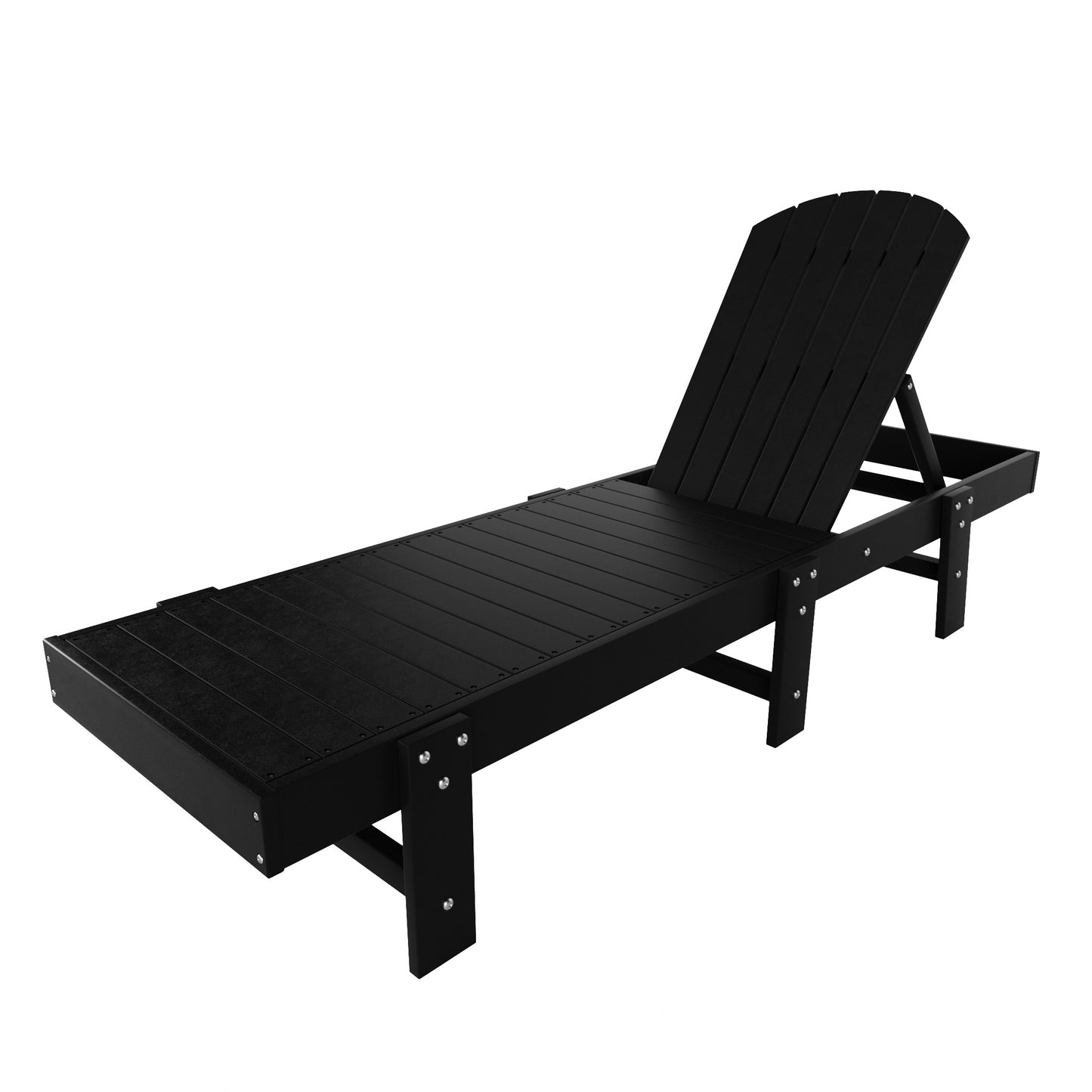 Westport Classic All-Weather Outdoor Adirondack Reclining Sun Lounger