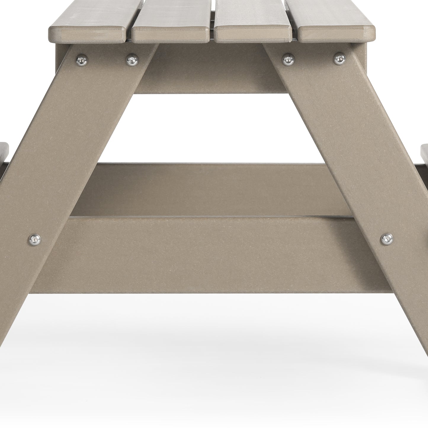 Tiny Terraces Kids' All-Weather Outdoor Picnic Table