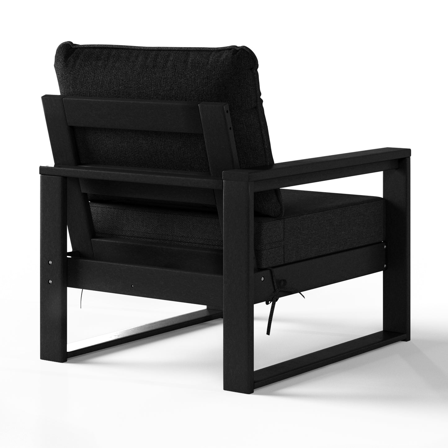 Signature All-Weather Outdoor Modular Patio Deep Seating Left Arm Chair (Left Arm Sectional Seat)