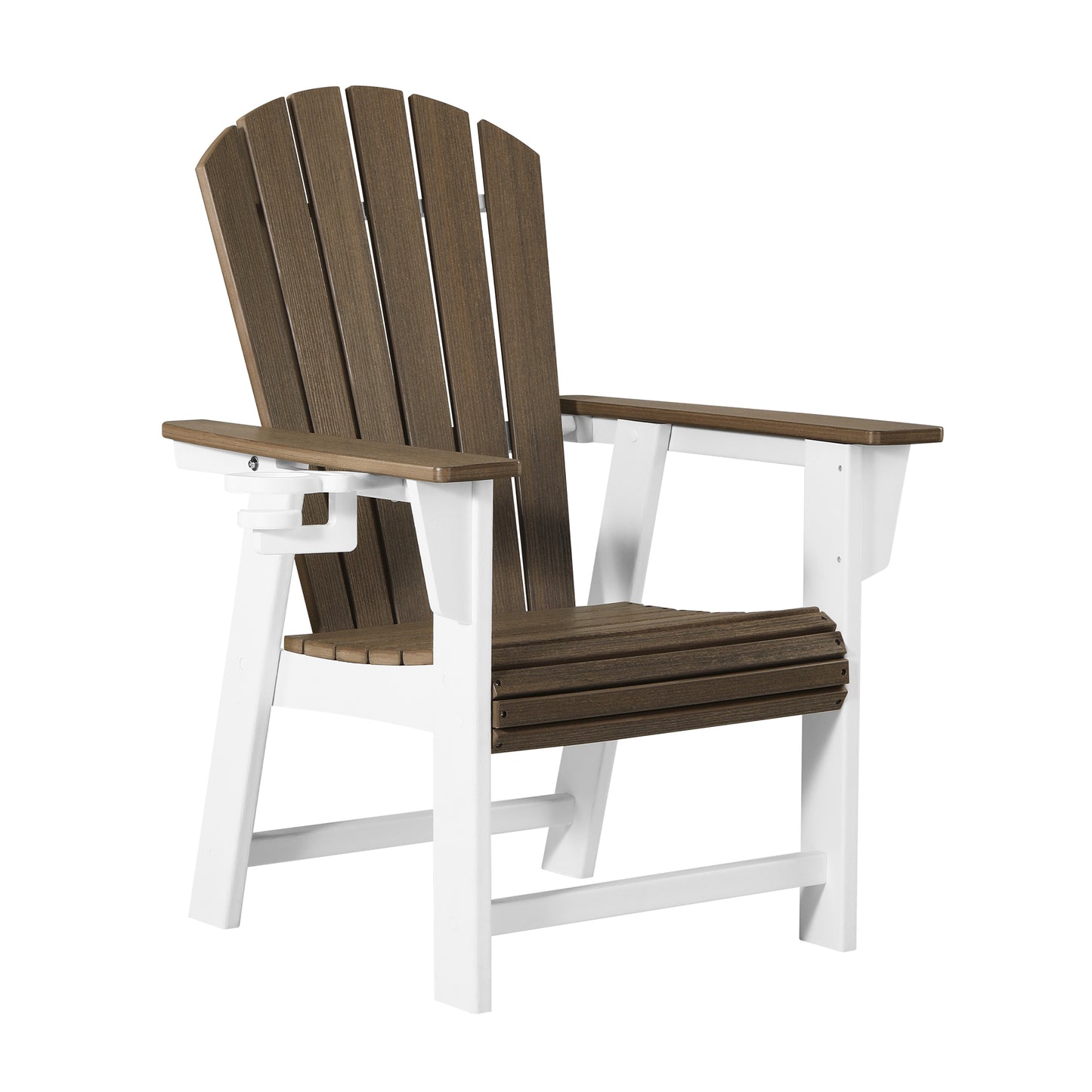 Heritage Ridge Adirondack Dining Chair With Cup Holder