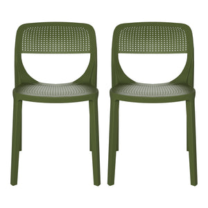 Polyform Stacking Dining Side Chair (Set of 2)