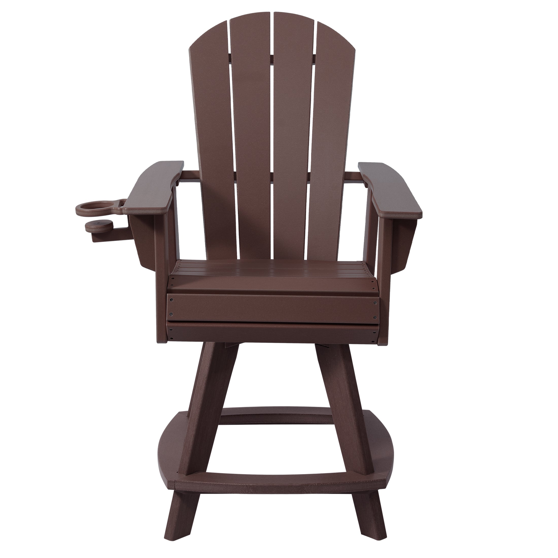 Chatham Adirondack Swivel Counter Chair with Cup Holder
