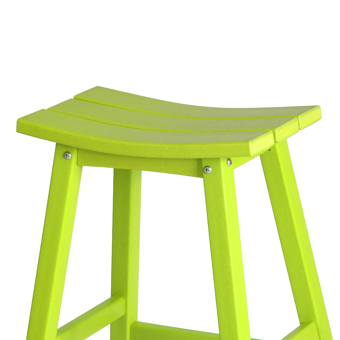 Stockholm All-Weather Outdoor Saddle Bar Stool (29" Height)
