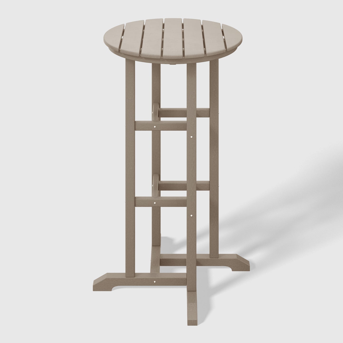 Stockholm All-Weather Outdoor Round Bar Bistro Table (42" Height)