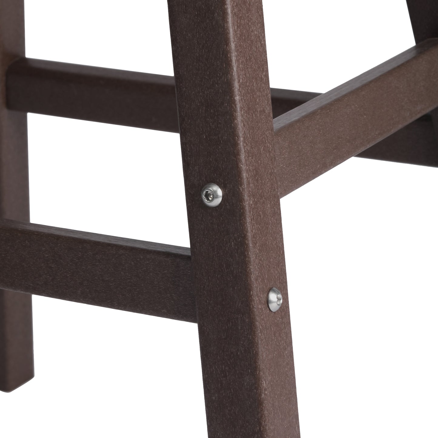 Stockholm All-Weather Outdoor Saddle Counter Stool (24" Height)