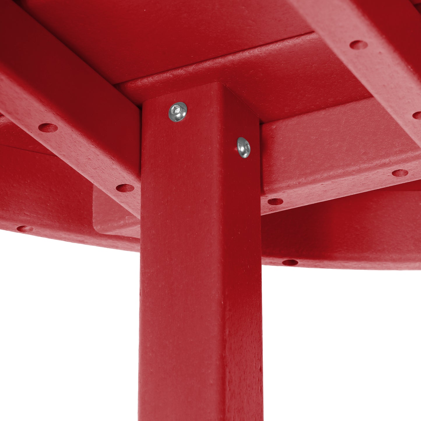 Tiny Terraces Kids' All-Weather Outdoor Round Dining Table (38" Wide)