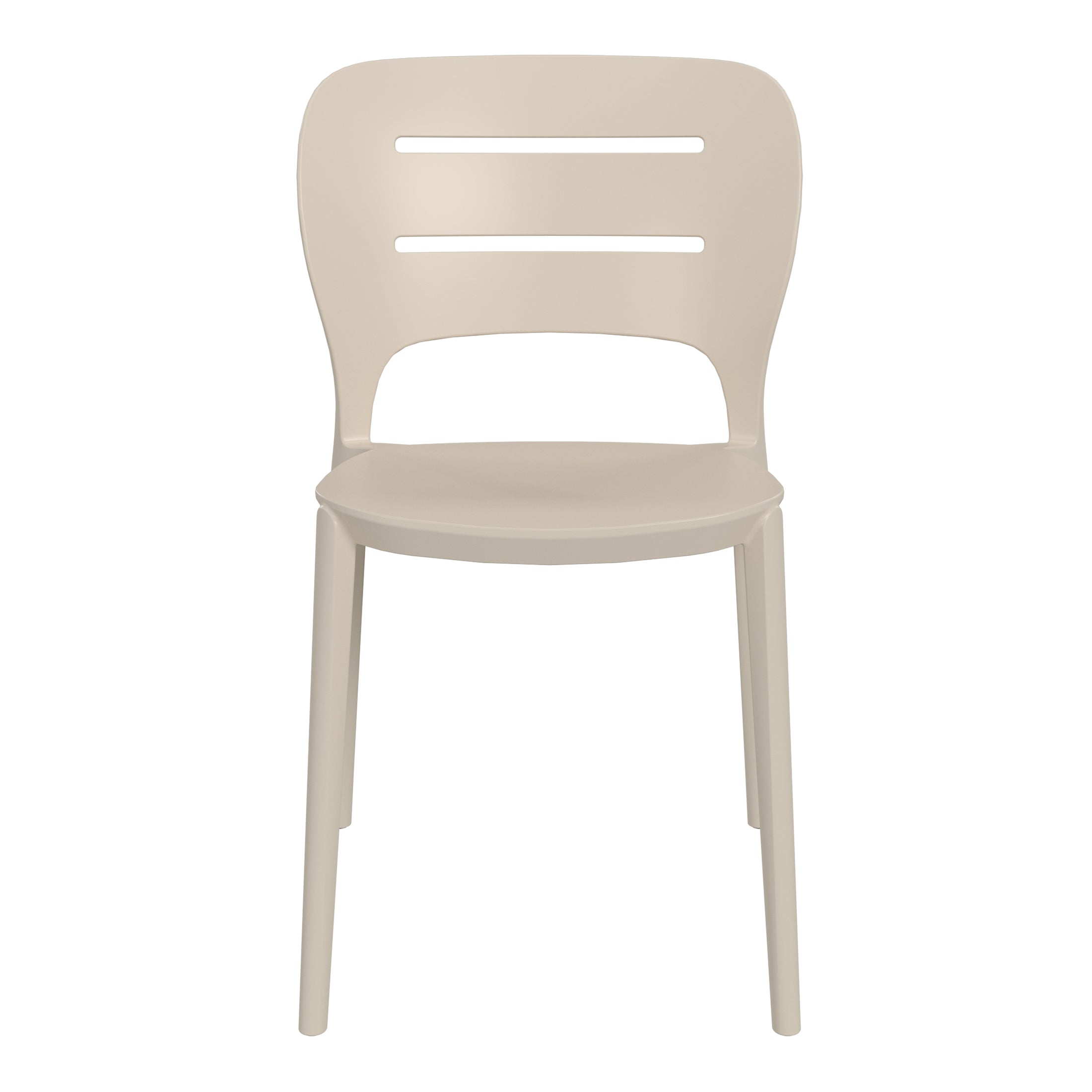Patio Stacking Dining Side Chair (Set of 4)