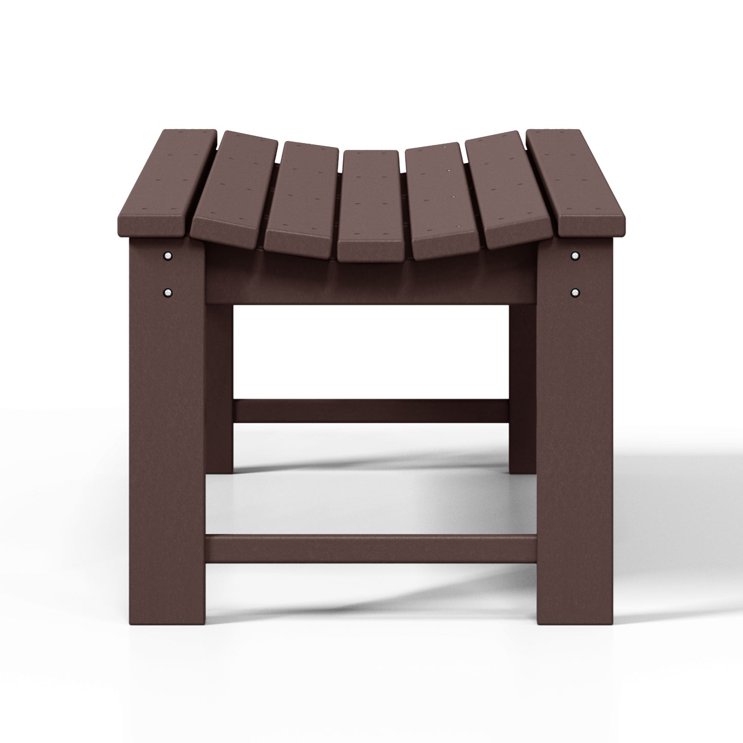 Concord All-Weather Outdoor Garden Backless Bench (46" Wide)