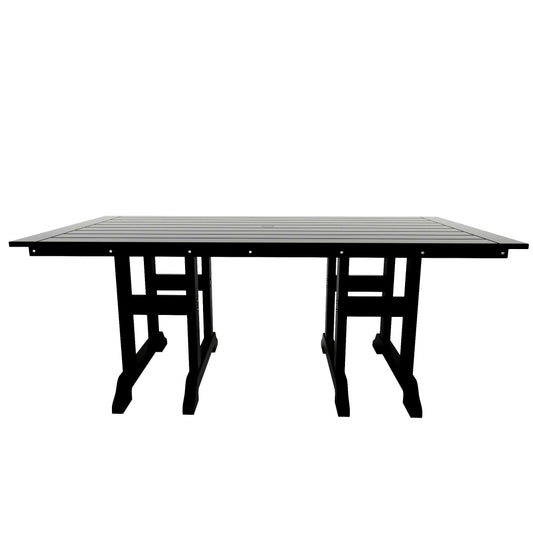 Tuscany All-Weather Outdoor Rectangular Dining Table (71" x 37" Top)