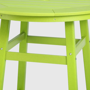 Stockholm All-Weather Outdoor 35" Round Bar Table (42" Height)