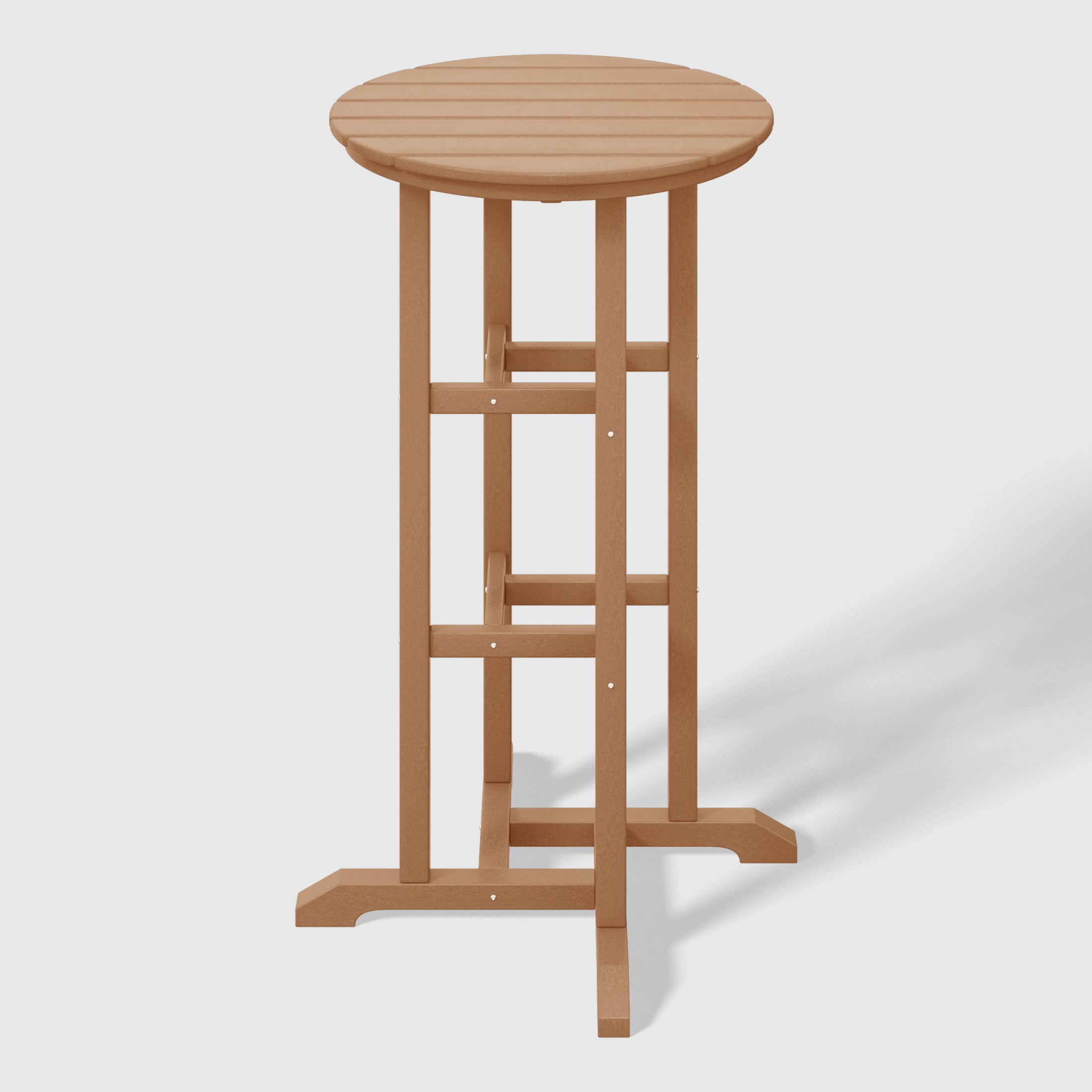 Stockholm All-Weather Outdoor Round Bar Bistro Table (42" Height)