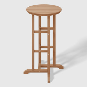 Stockholm All-Weather Outdoor Round Bar Bistro Table (42" Height)