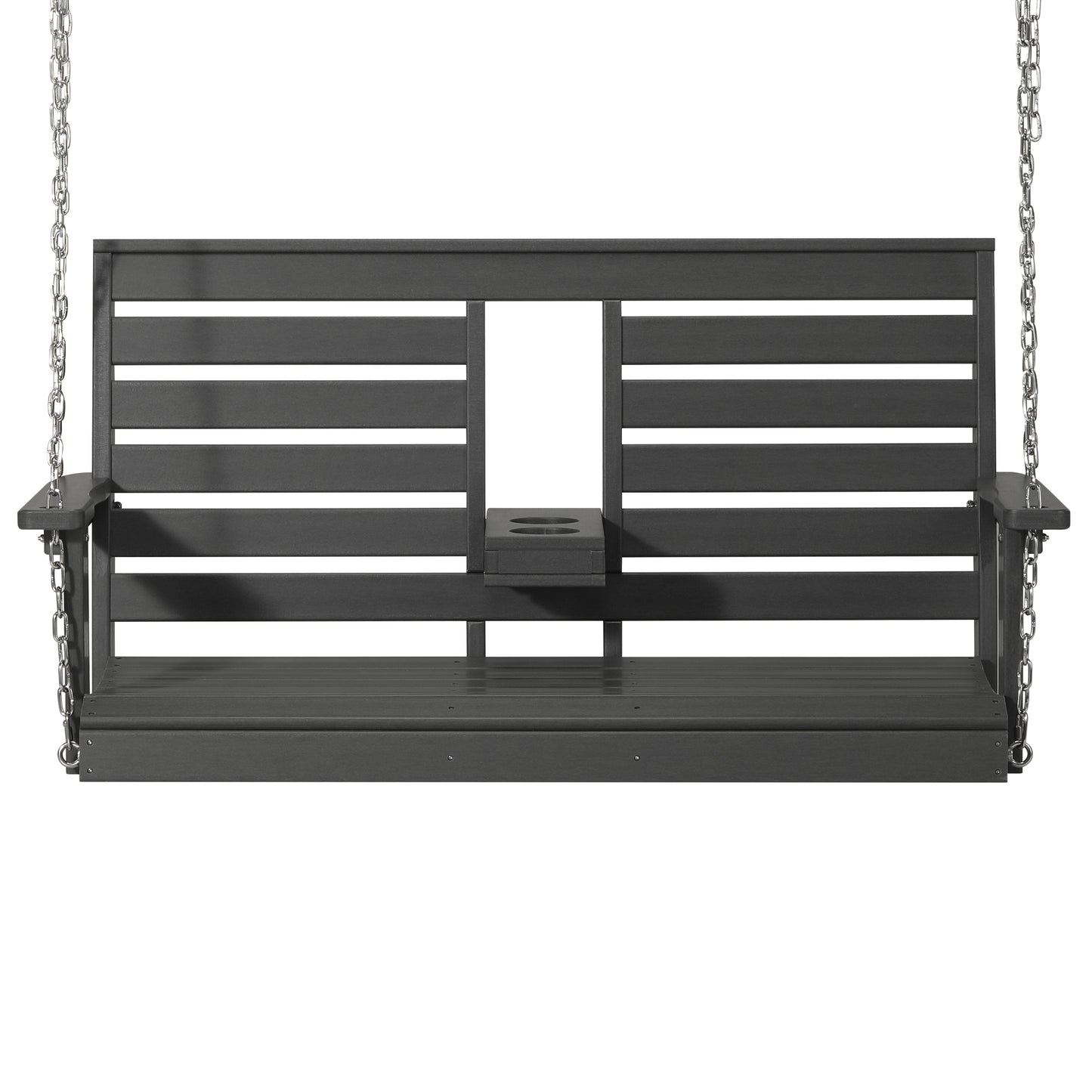 Charleston 54" Porch Swing with Folding Cup Holder