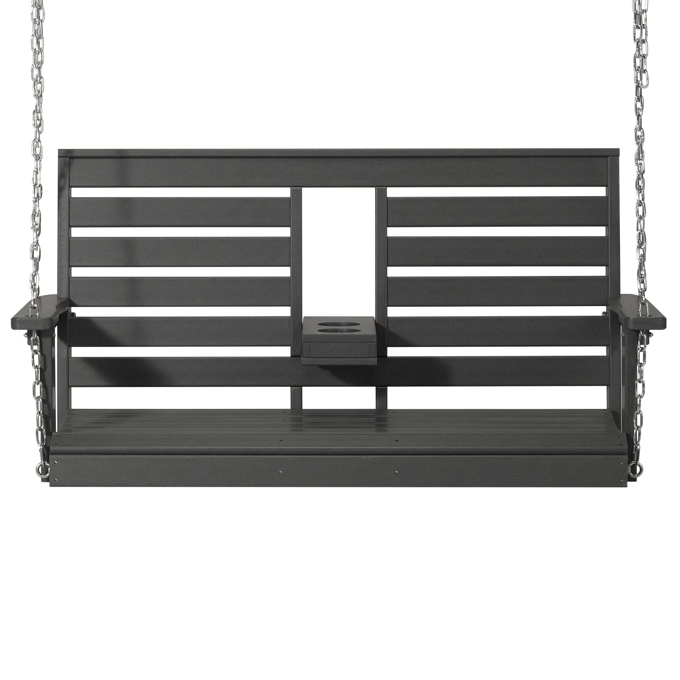 Charleston 54" Porch Swing with Folding Cup Holder