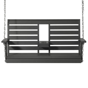 Charleston 54" Porch Swing with Folding Cup Holder