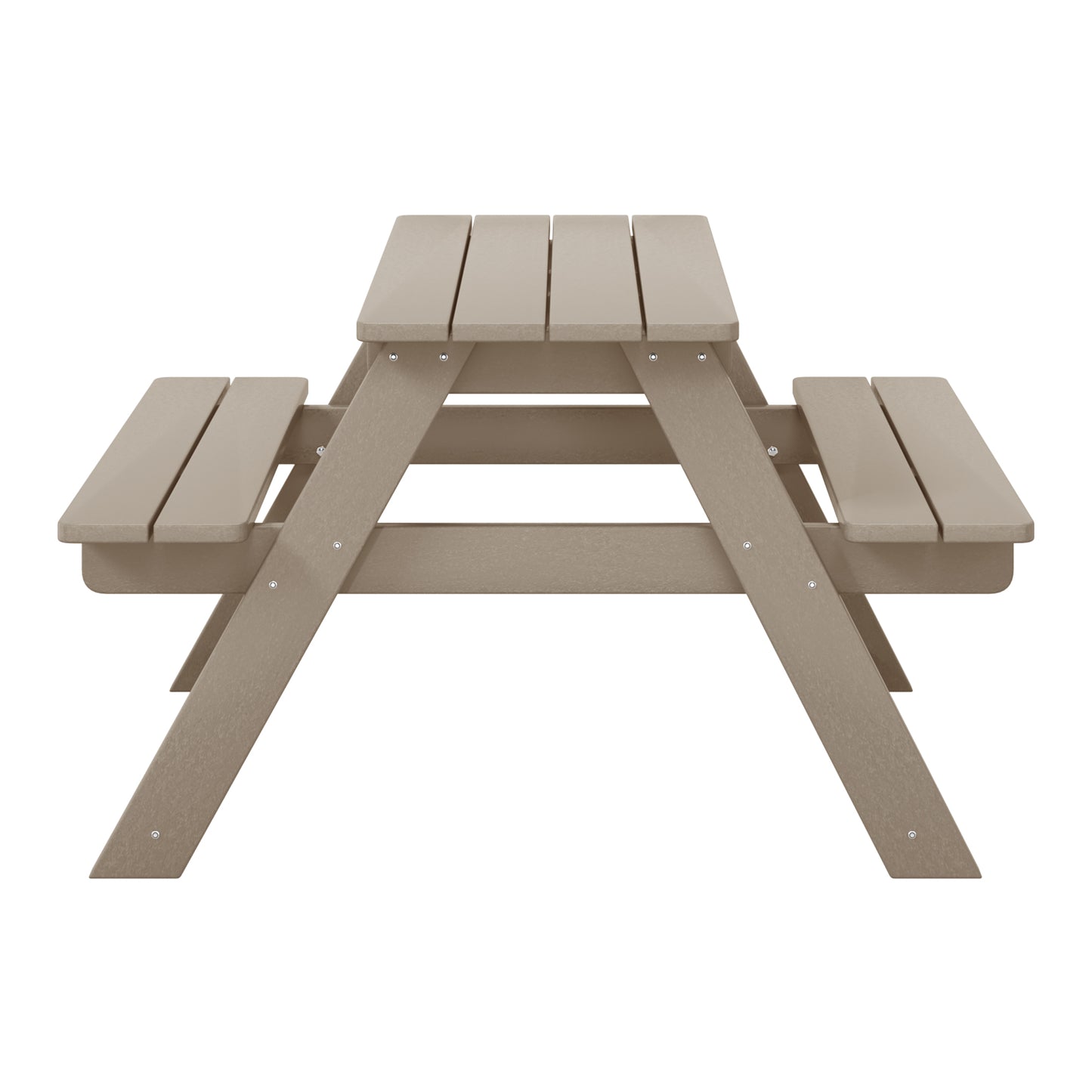 Tiny Terraces Kids' All-Weather Outdoor Picnic Table