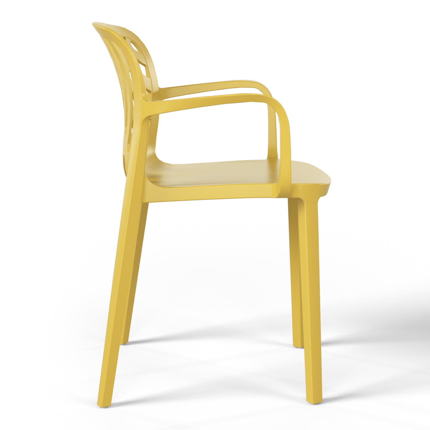 Polyform Stacking Dining Arm Chair (Set of 2)