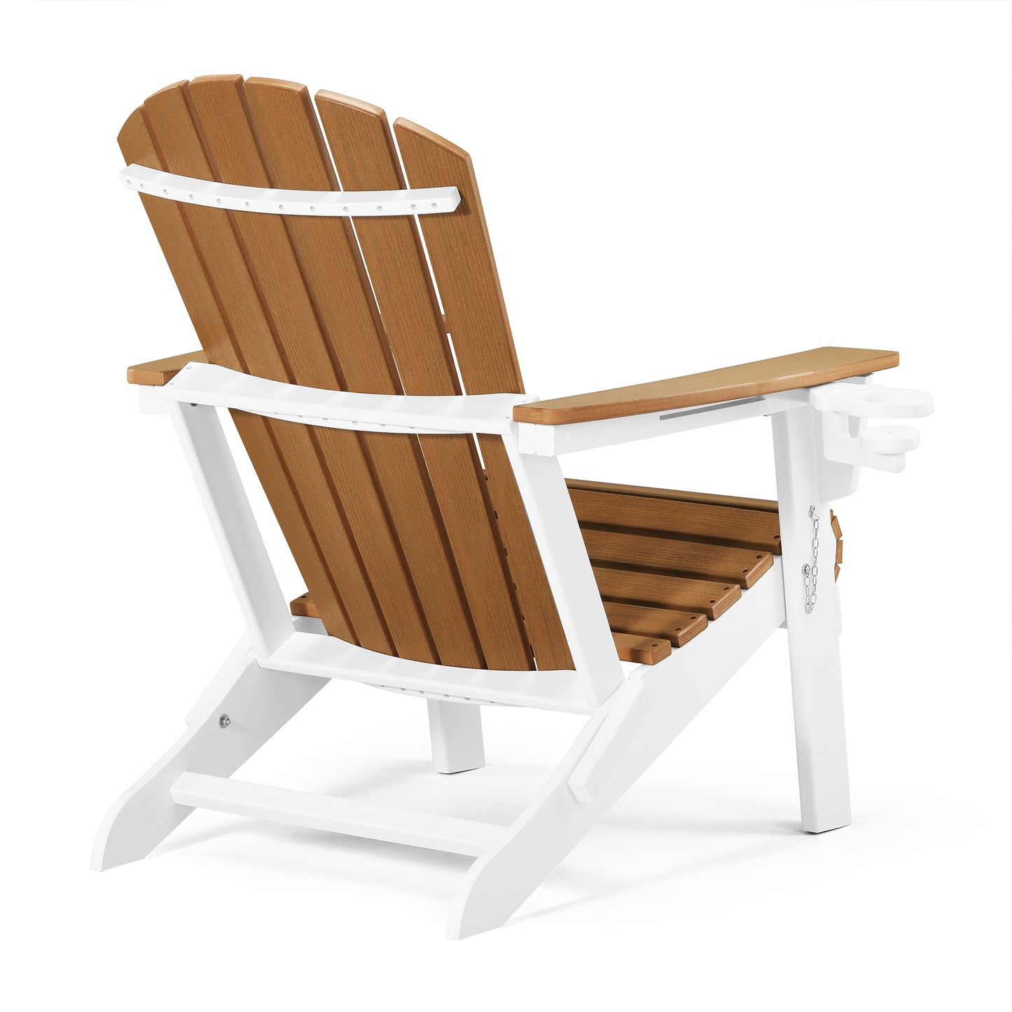 Heritage Ridge Folding Adirondack Chair With Cup Holder
