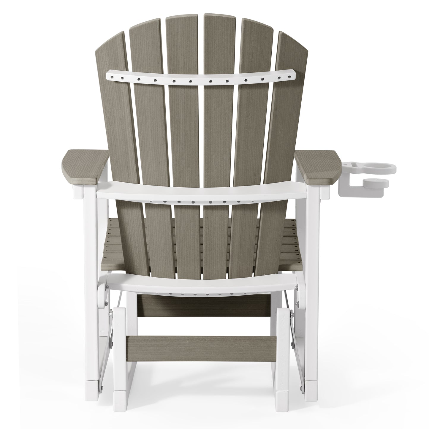 Heritage Ridge Adirondack Glider With Cup Holder