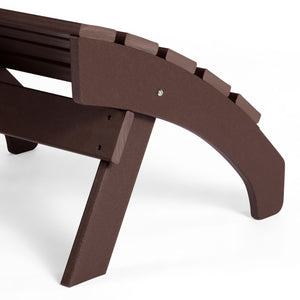 Westport All-Weather Outdoor Adirondack Folding Foot Rest/Ottoman