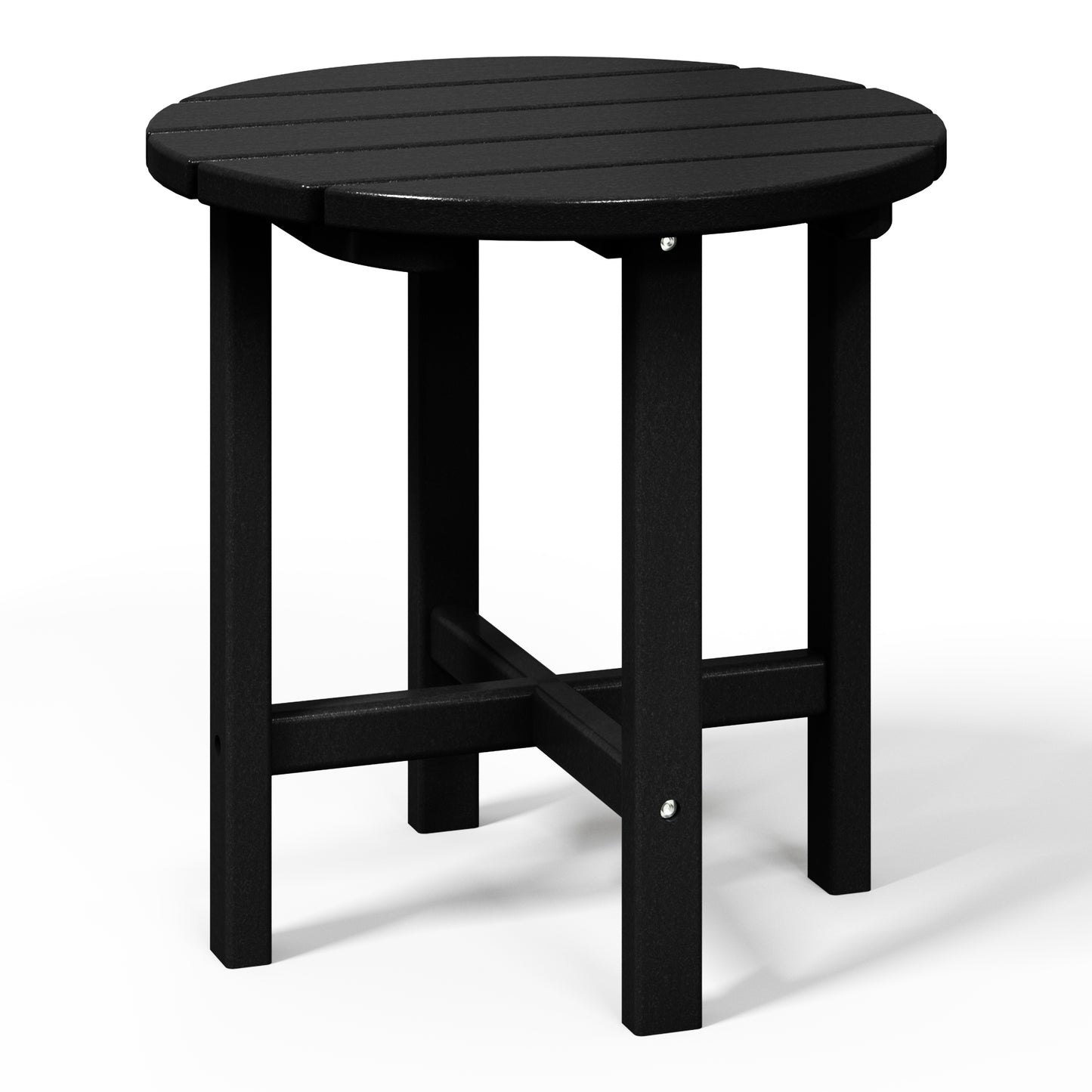 Tuscany All-Weather Outdoor Round Side Table (18" Height)