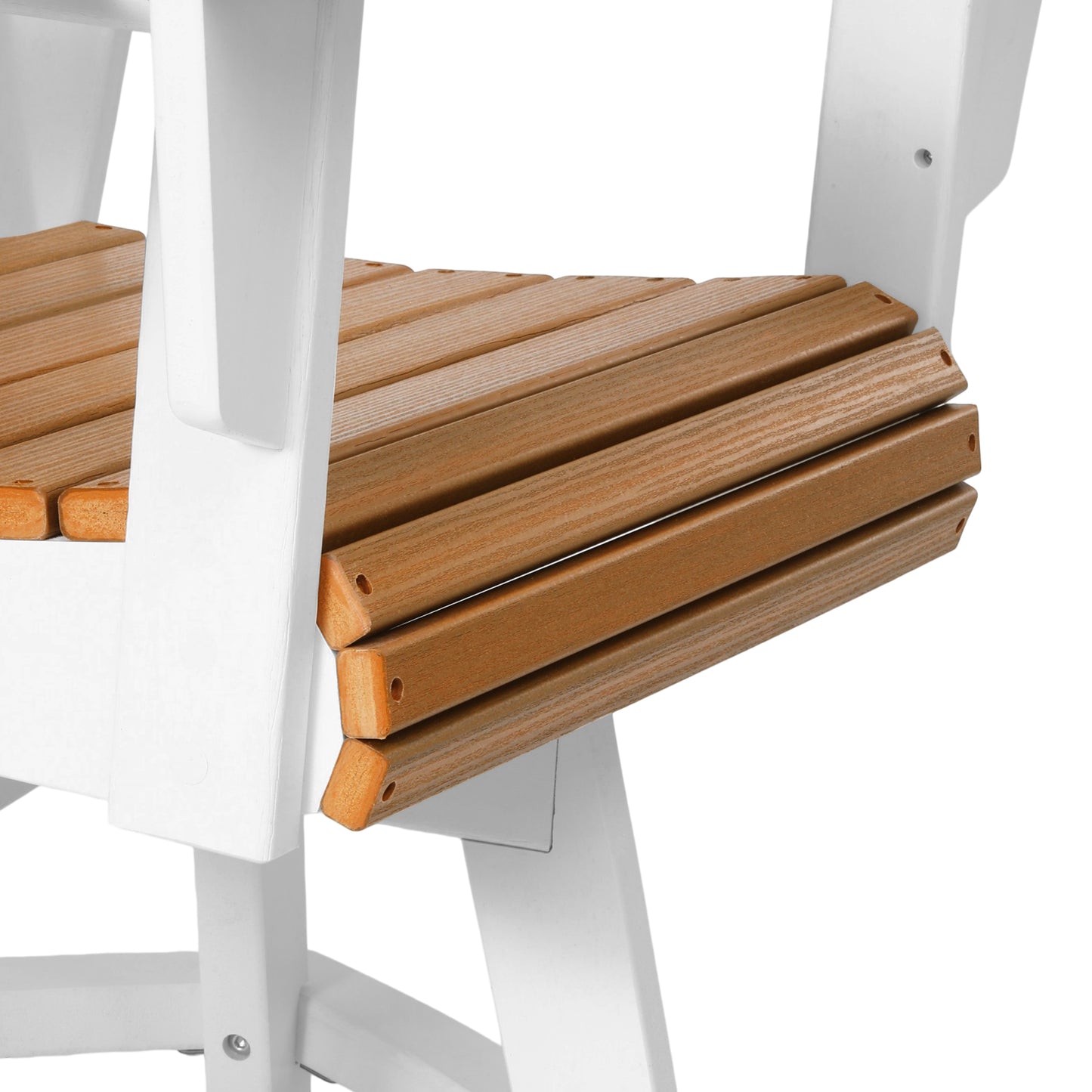 Heritage Ridge Adirondack Swivel Counter Chair With Cup Holder
