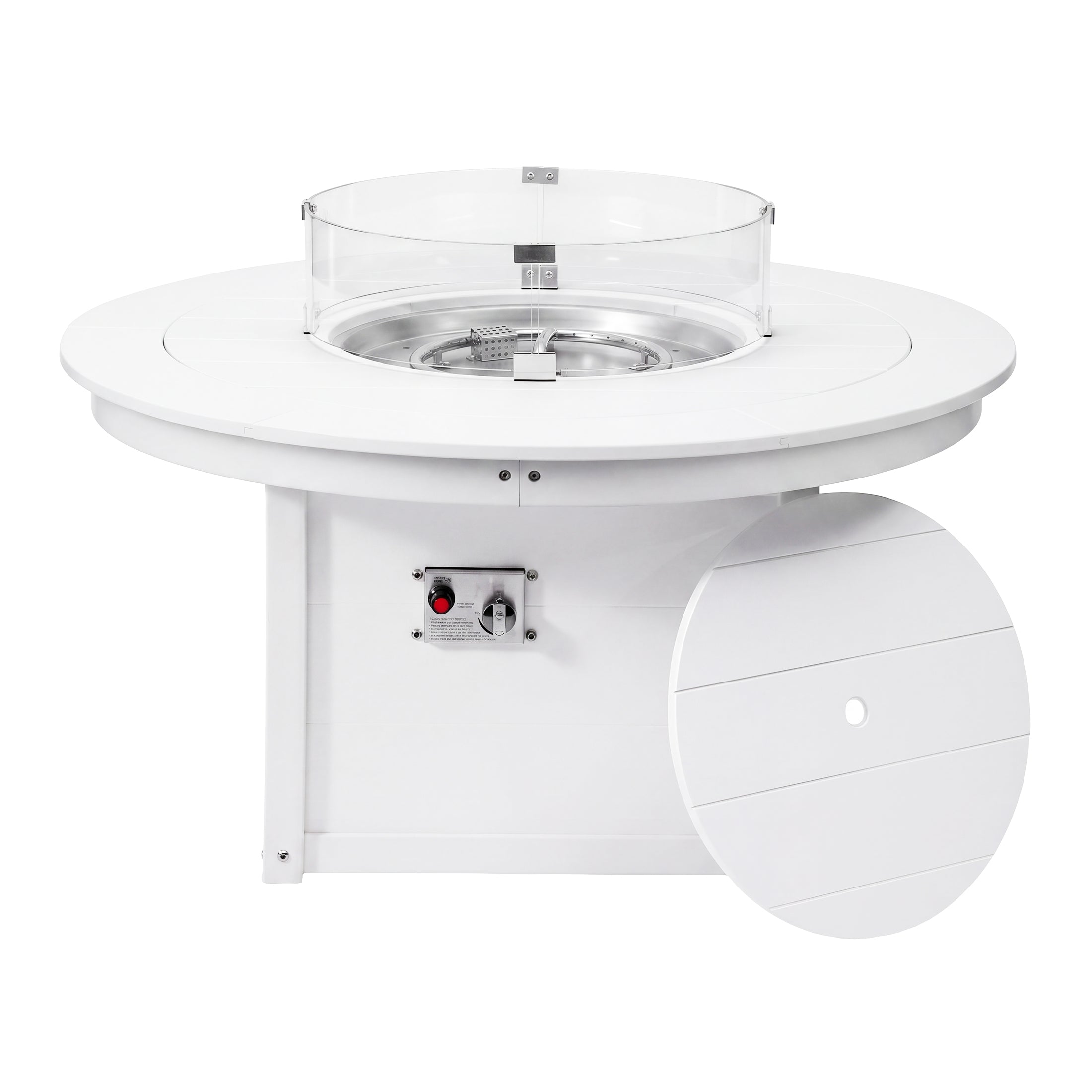Sedona Round 47" Fire Pit Table