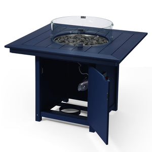 Sedona Square 42" Dining Fire Pit Table