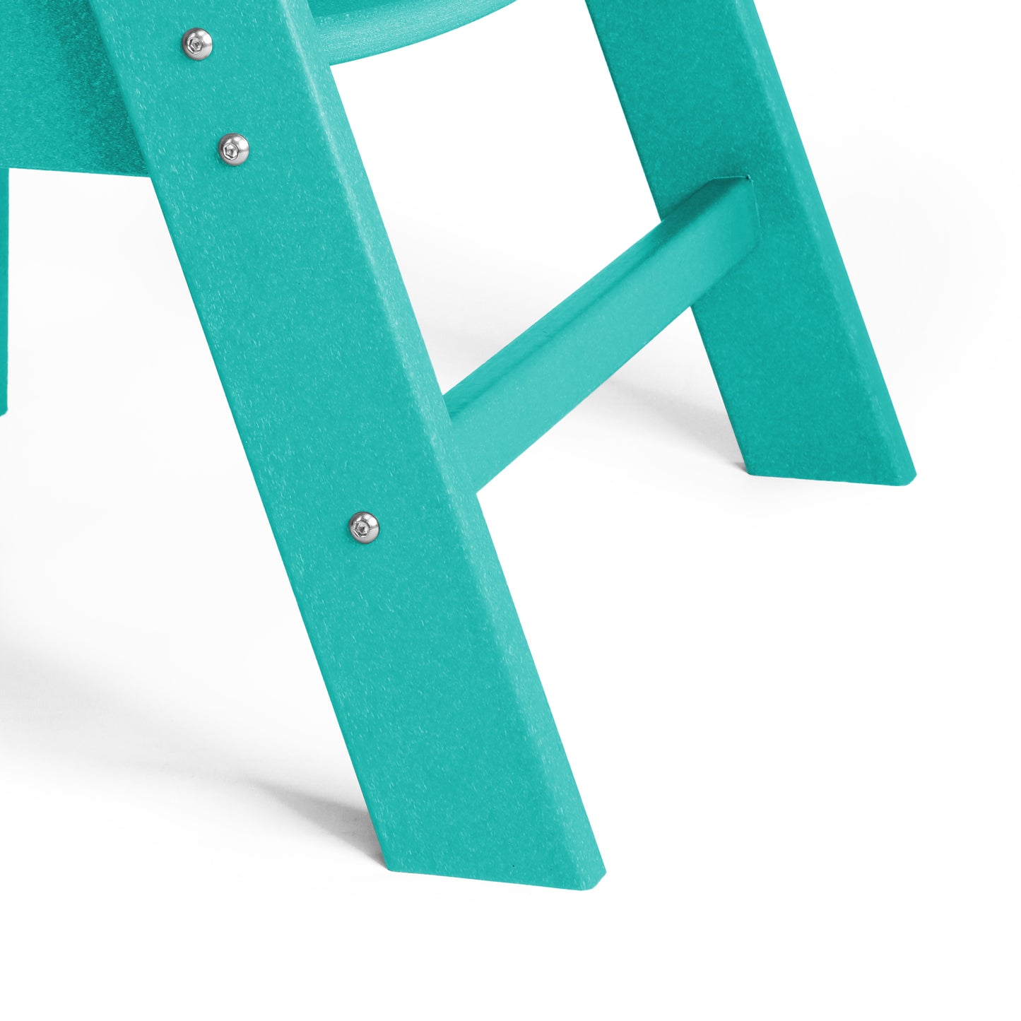 Malibu Modern All-Weather Outdoor Contoured Adirondack Dining Chair