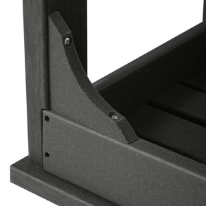 Concord All-Weather Outdoor Garden Backless Bench (46" Wide)