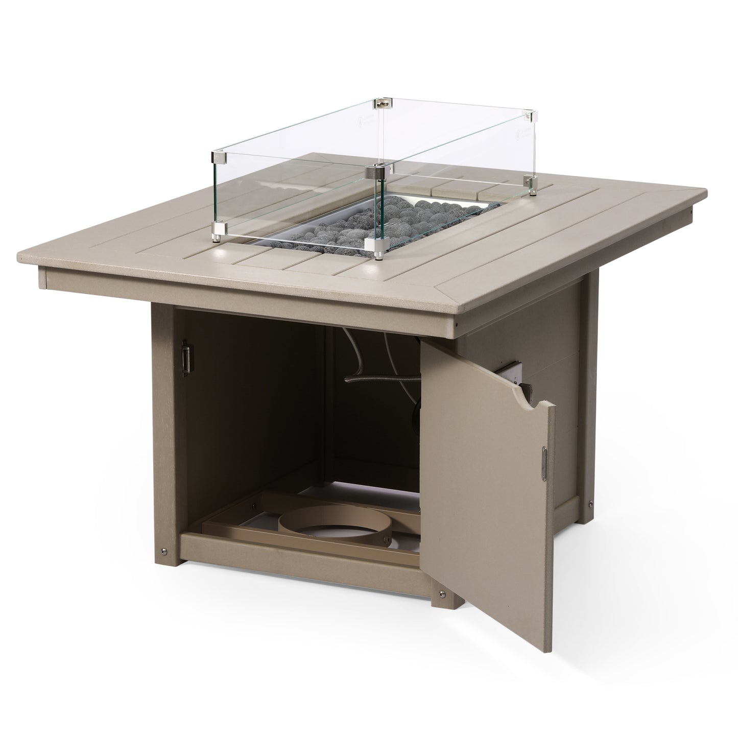 Sedona Rectangular 34" X 46" Fire Pit Table