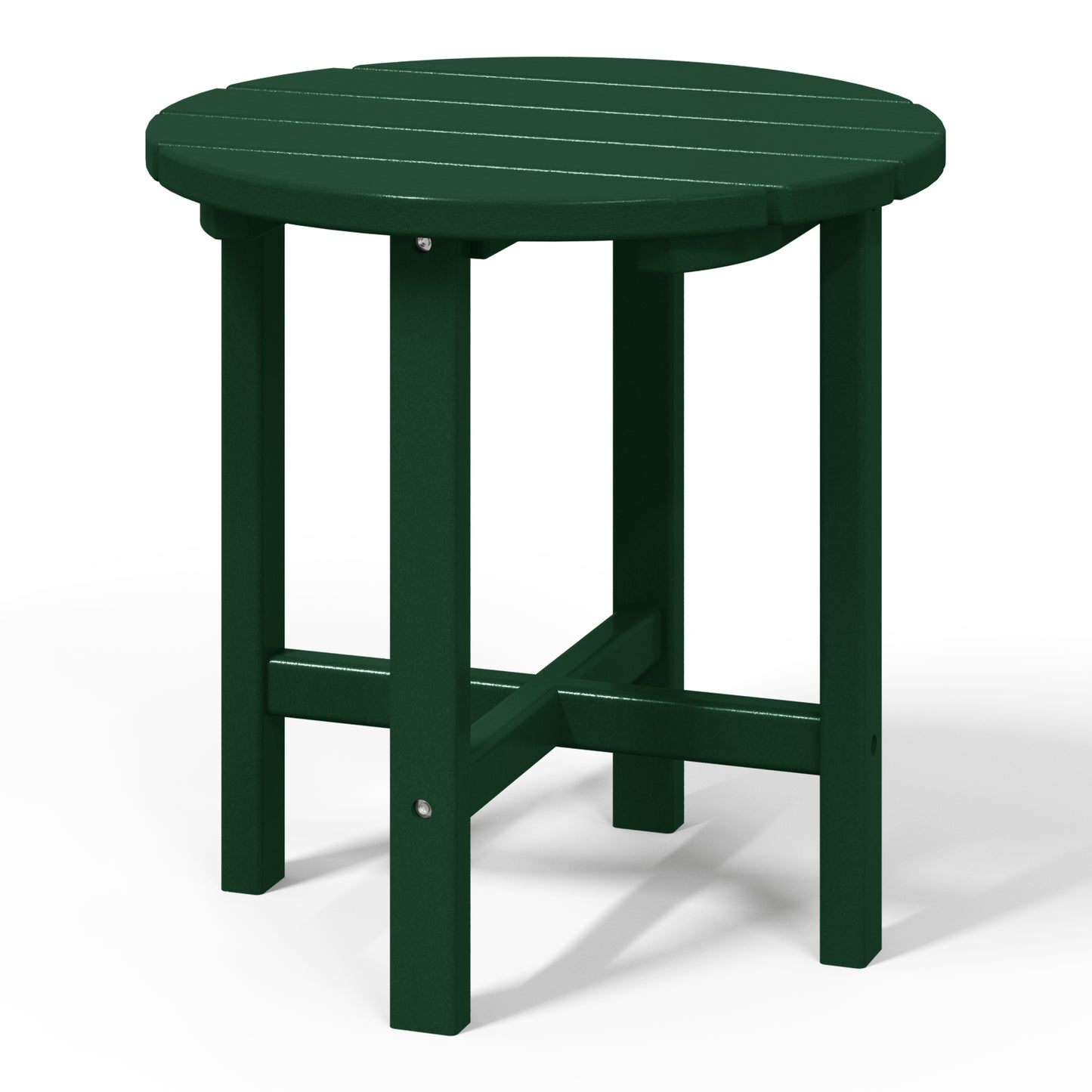 Tuscany All-Weather Outdoor Round Side Table (18" Height)