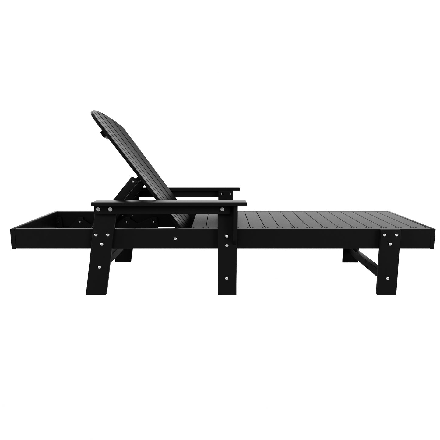 Westport Classic All-Weather Outdoor Adirondack Reclining Sun Lounger With Arms Rests