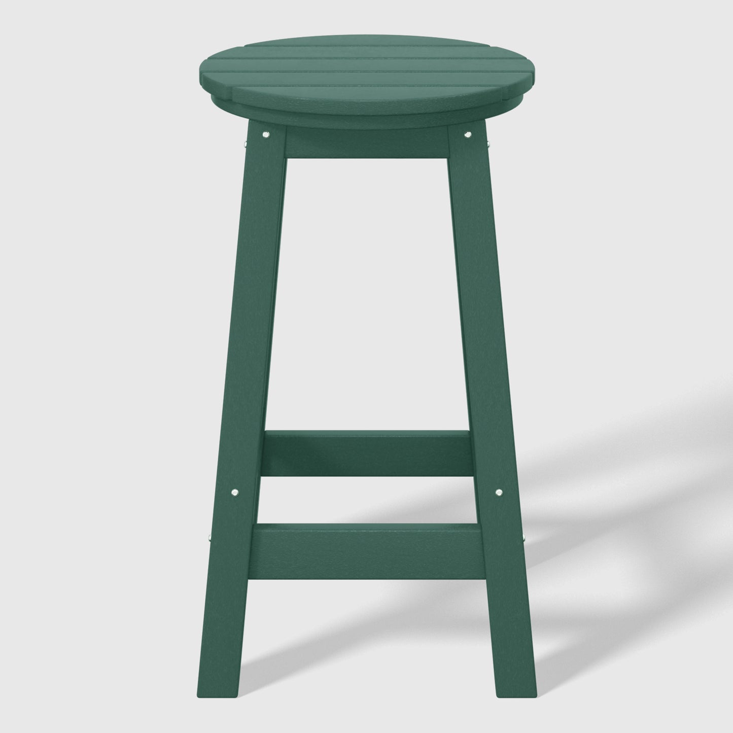 Stockholm All-Weather Outdoor Round Counter Stool (24" Height)