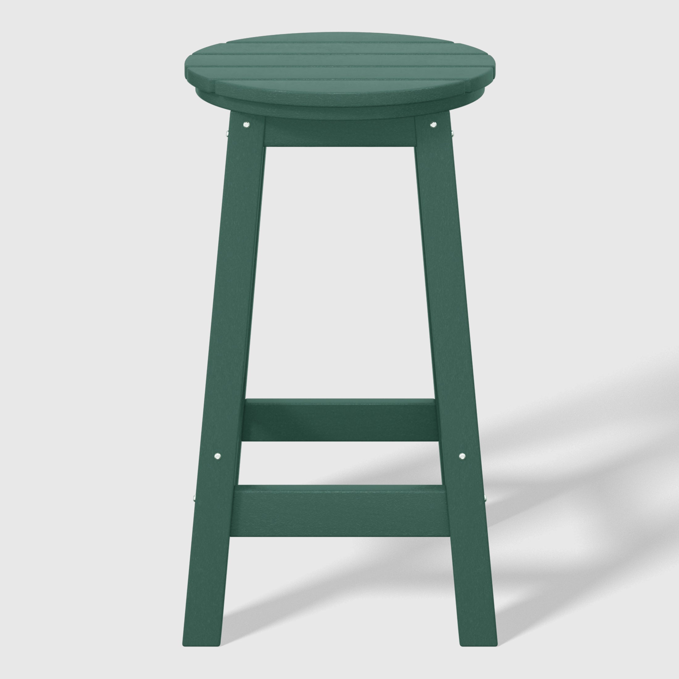 Stockholm All-Weather Outdoor Round Counter Stool (24" Height)