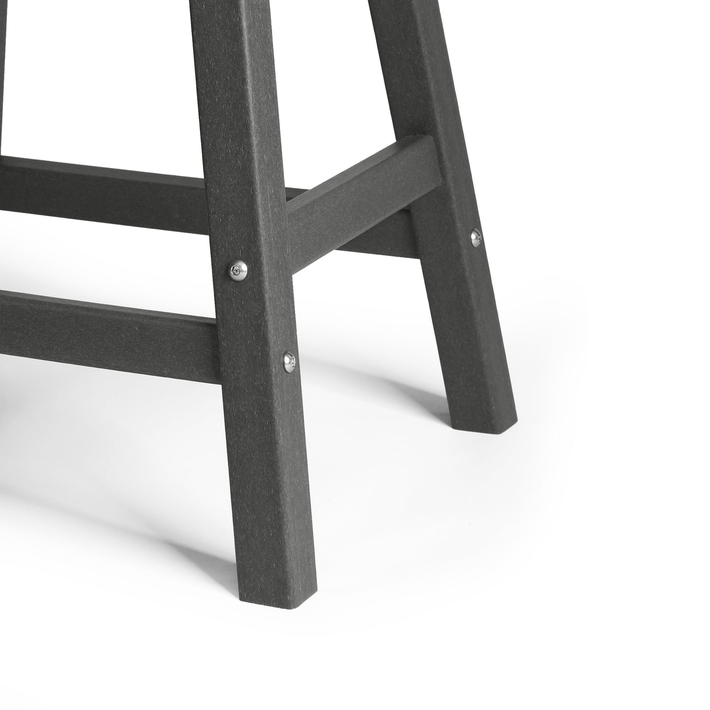 Stockholm All-Weather Outdoor Saddle Counter Stool (24" Height)