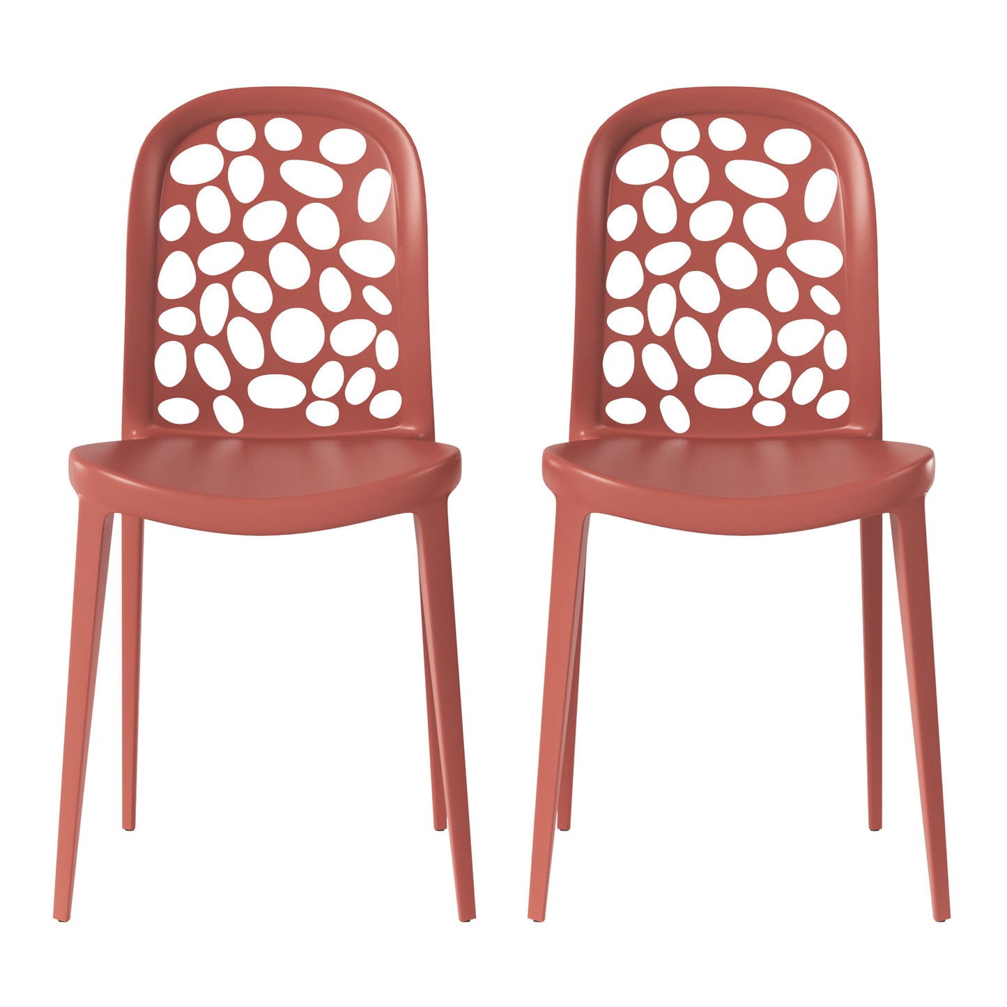 Polyform Stacking Dining Side Chair (Set of 2)